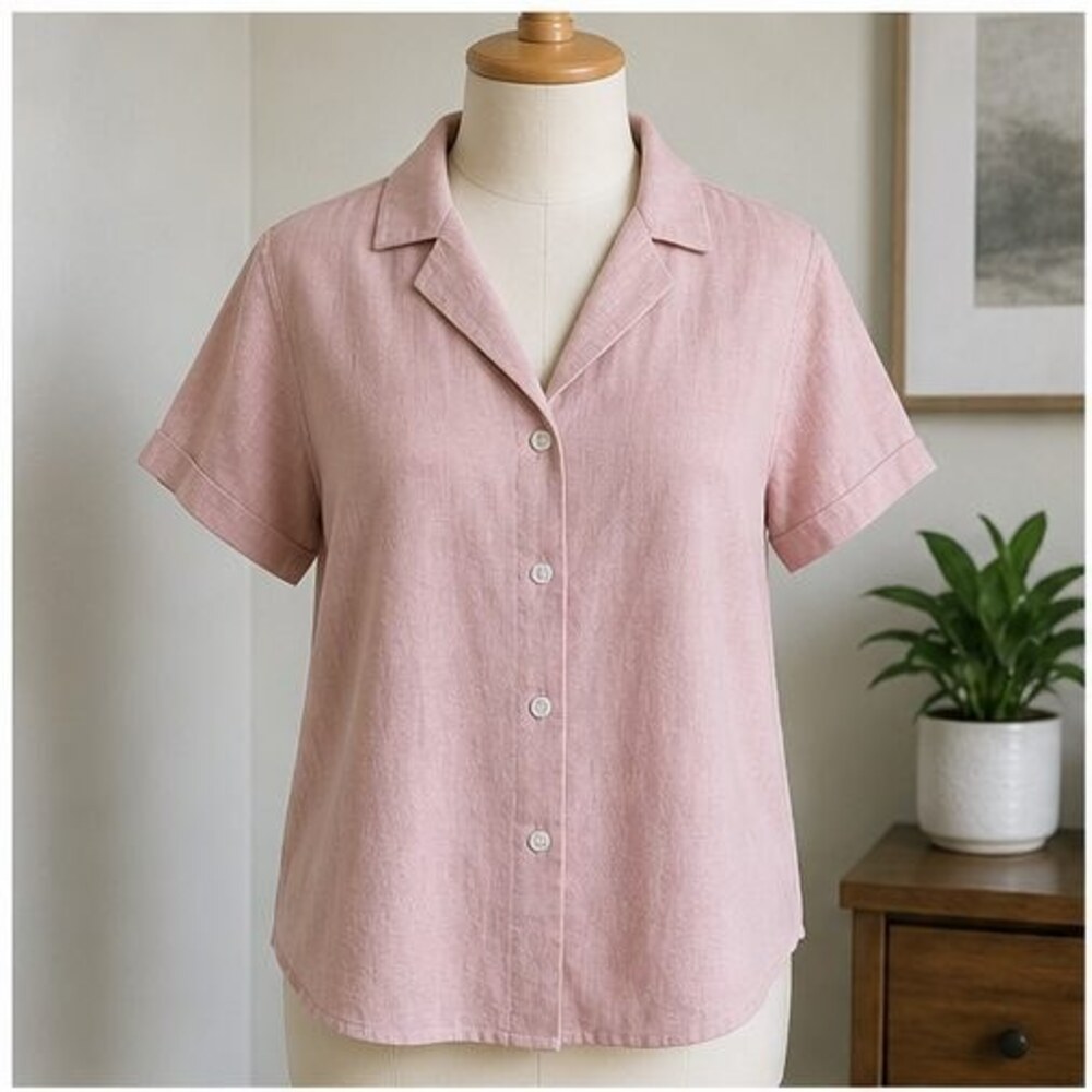Blush Peplum Top